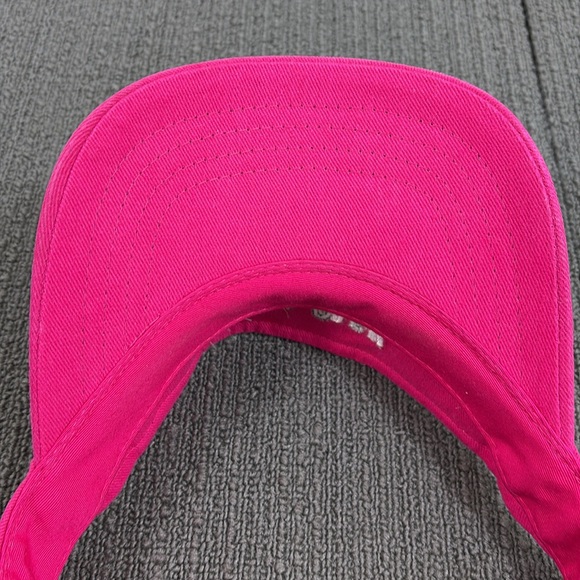 Winter Park Florida Visor Womens OSFM Pink Adjustable Strapback Magic Headwear - Picture 10 of 13